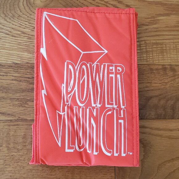 Vintage Mighty Morphin Power Rangers official fan club Power Lunch Insulated Bag - Picture 2 of 2